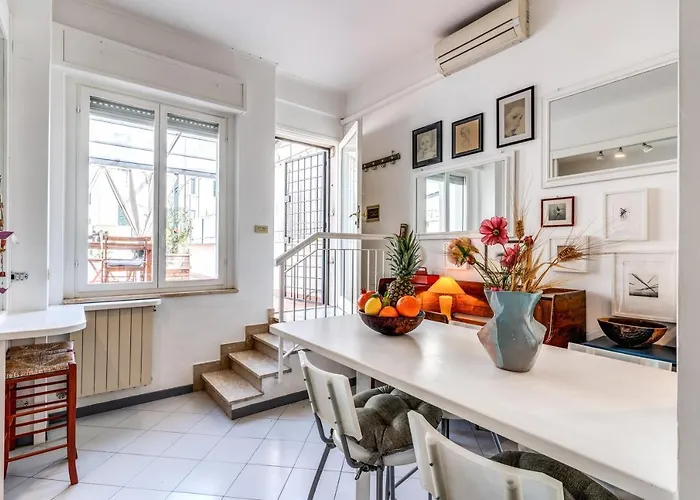 Cozy Flat In Vatican Area With Private Terrace Apartamento