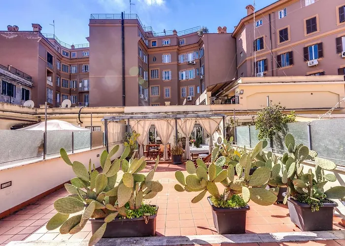Cozy Flat In Vatican Area With Private Terrace Apartamento Roma